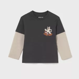 T-shirt à double manche - Lets roll