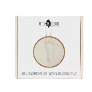 Médaillon Empreinte Bois