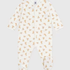 Pyjama velours léopard