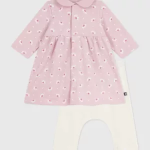 Robe et legging - Rose