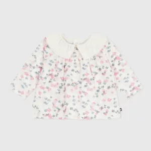 Blouse bébé fleuris