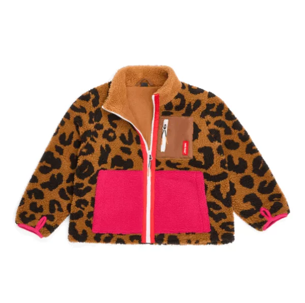 Veste polaire - Léopard