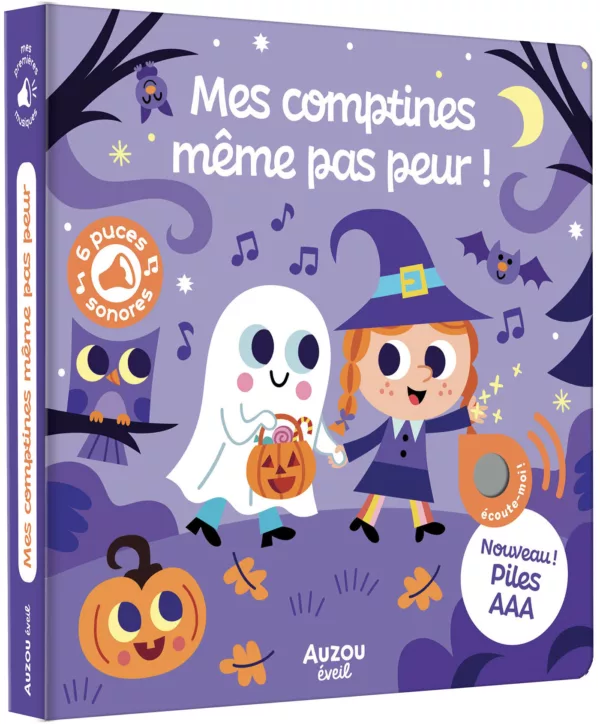 Mes premiers sonores - Mes comptines même pas peur