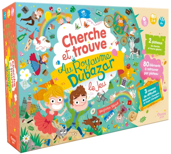 Cherche et trouve le jeu - Au royaume Dubazar