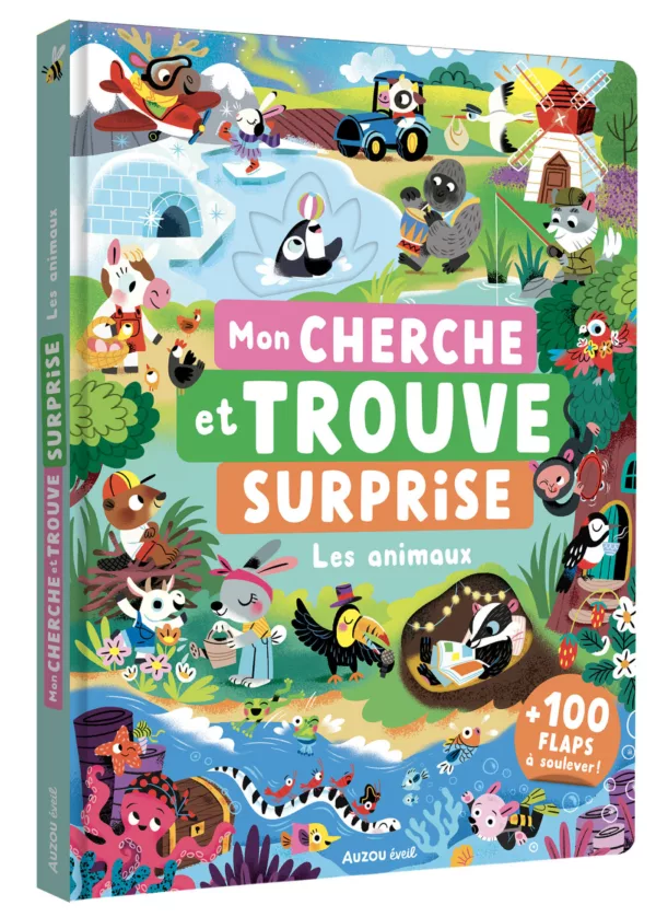 Cherche et trouve surprise - Les animaux