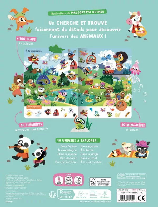 Cherche et trouve surprise - Les animaux – Image 3