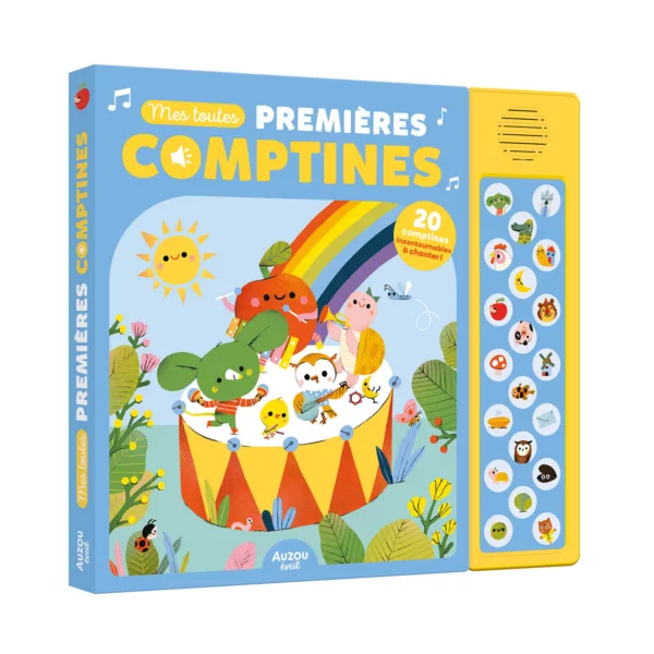 Livre sonore - Mes toute premières comptines