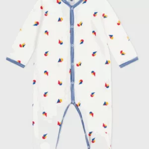 Pyjama bébé en velours - Imprimé