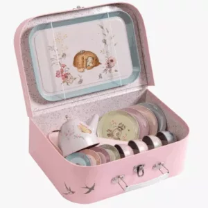 Valise dînette à thé - Les Rosalies