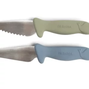 Couteaux d’apprentissage - Pack de 2 Bleu/Vert Filibabba