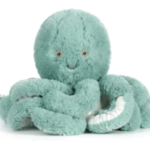 Peluche ultra douce poulpe – Bleu céladon
