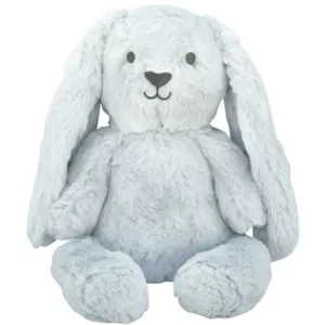 Peluche ultra douce lapin – Bleu ciel