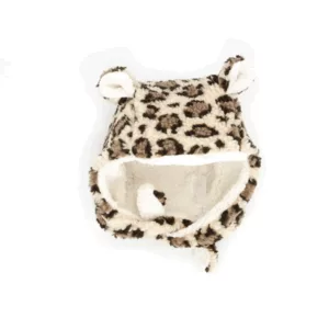 Bonnet bébé - Teddy Léopard