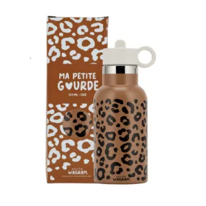 Gourde acier inox - Léopard marron