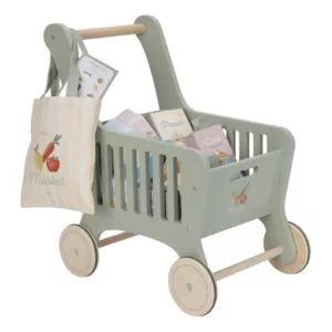 Chariot de courses en bois - Essentials