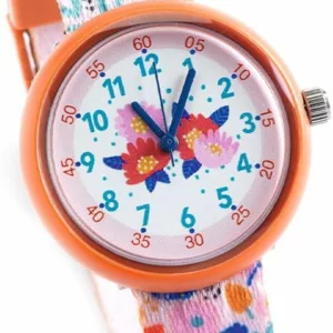 Montre ticlock - fleurs