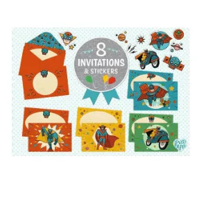 Cartes d'invitations - Pow! Bang!