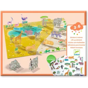 Stickers à relever - Animaux