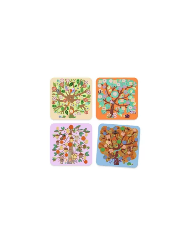 Tableaux de feutrine - La ronde des saisons – Image 3