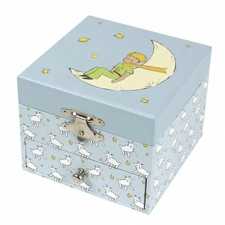Coffret Musique Cube Phosphorescent - Le Petit Prince et mouton