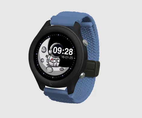 K-watch montre connectée - Noir/Bleu