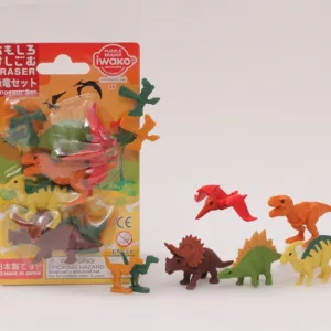 Set de gommes - Dinosaures
