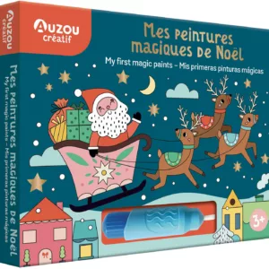 Mon coffret d'artiste - Mes premières peintures magiques de Noël