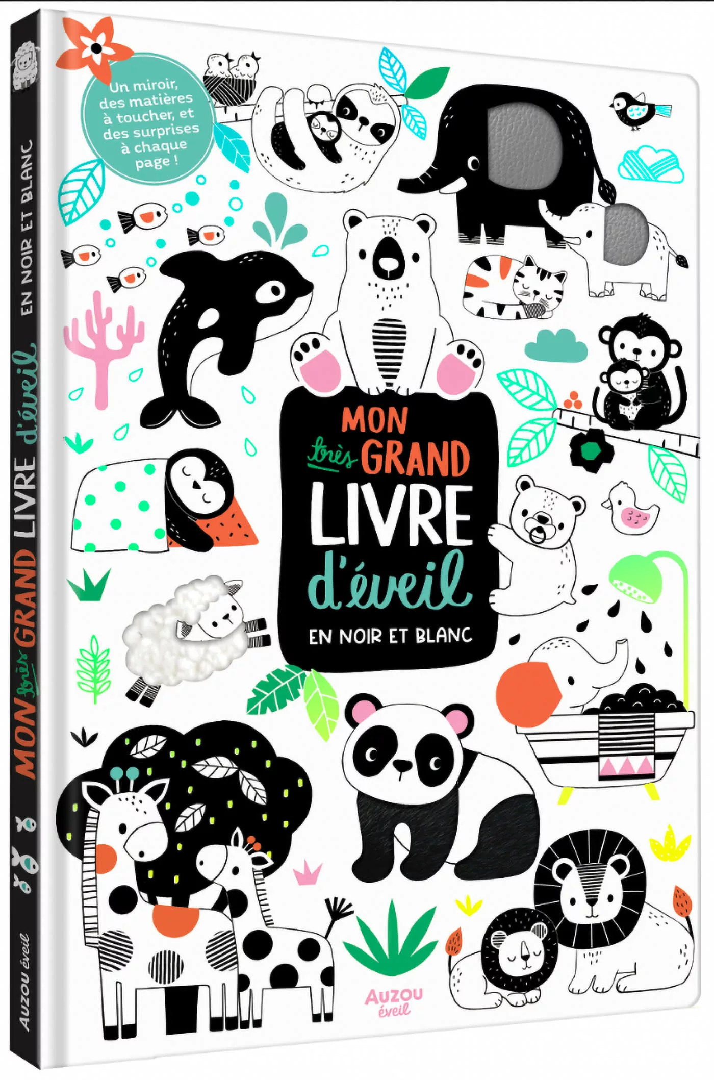 Mon très grand livre d'éveil - Noir et blanc