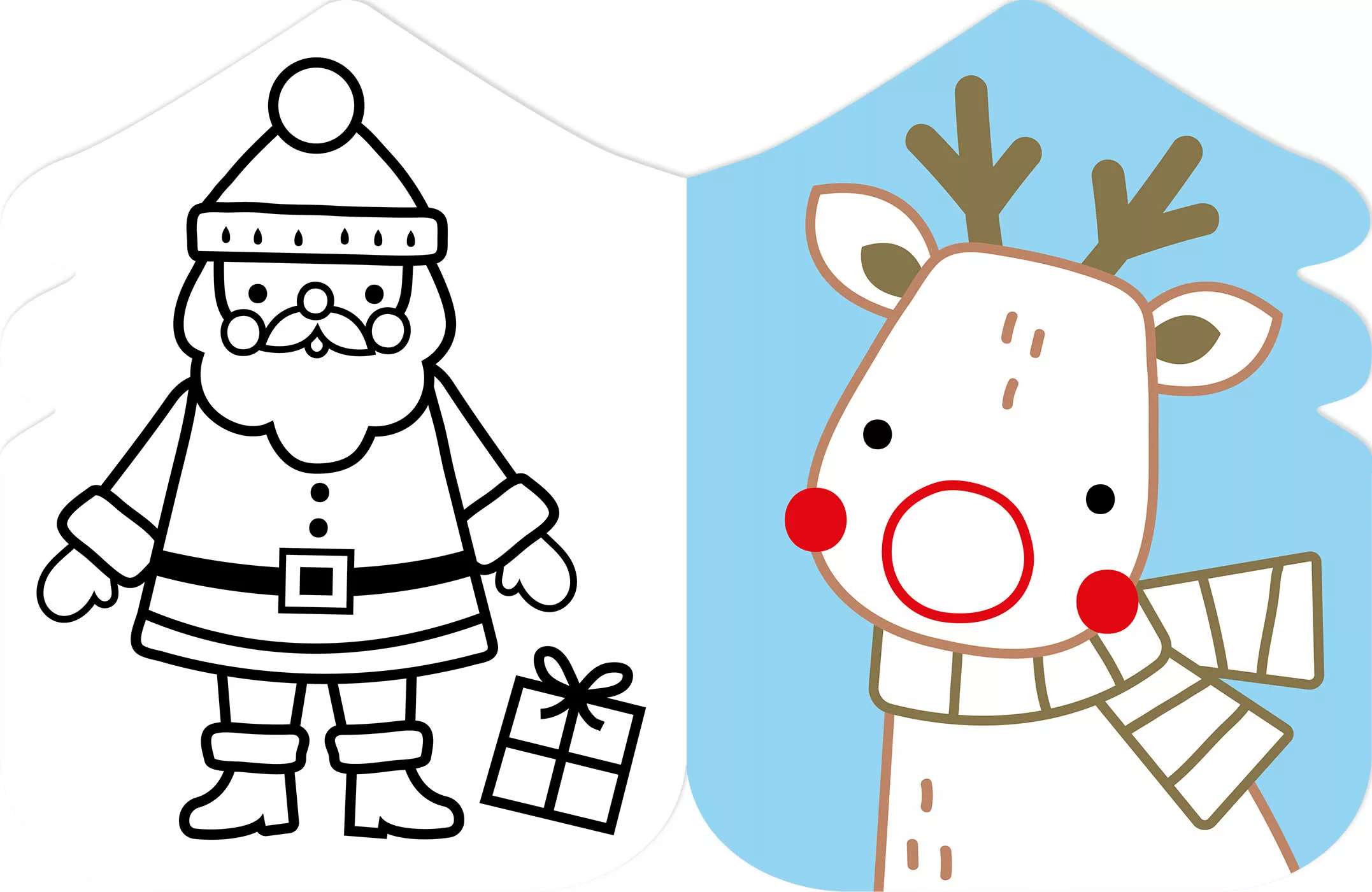 Je colorie sans dépasser - Noël – Image 2