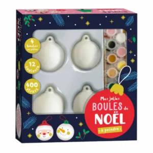 Mes jolies boules de Noël à peindre