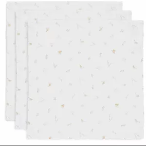 Lange Gaze de Coton Small 70x70cm - Lovely Birds - 3 Unités