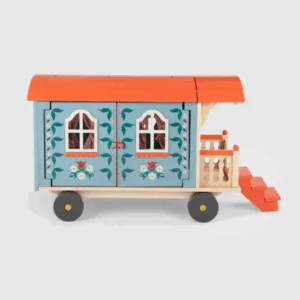 Roulotte en bois - Les Minouchkas