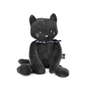 Peluche chat noir Méloé 37cm