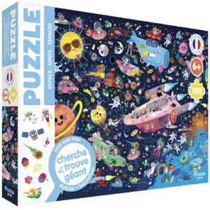 Puzzle cherche et trouve - Espace