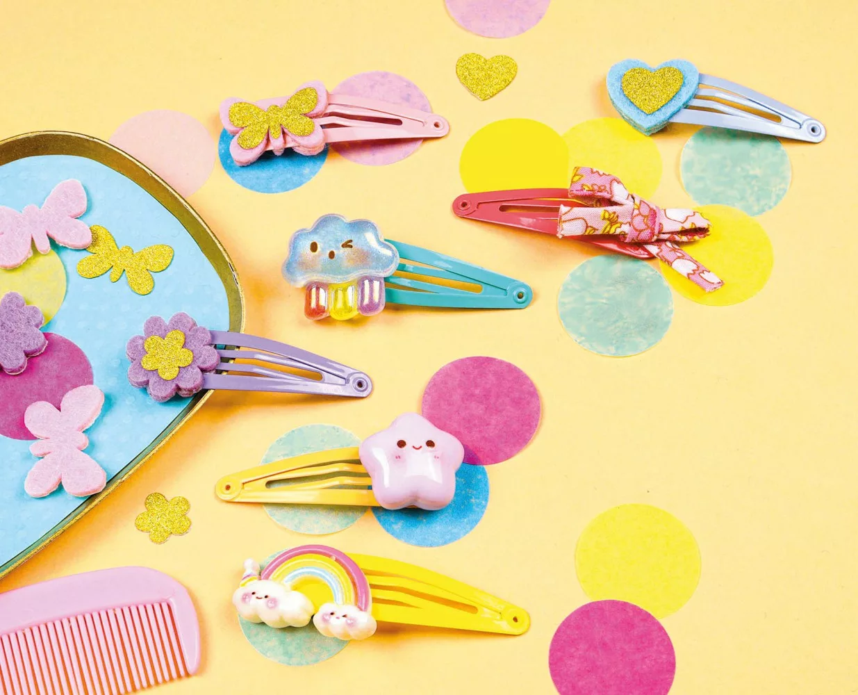 Mon semainier de barrettes arc-en-ciel – Image 2