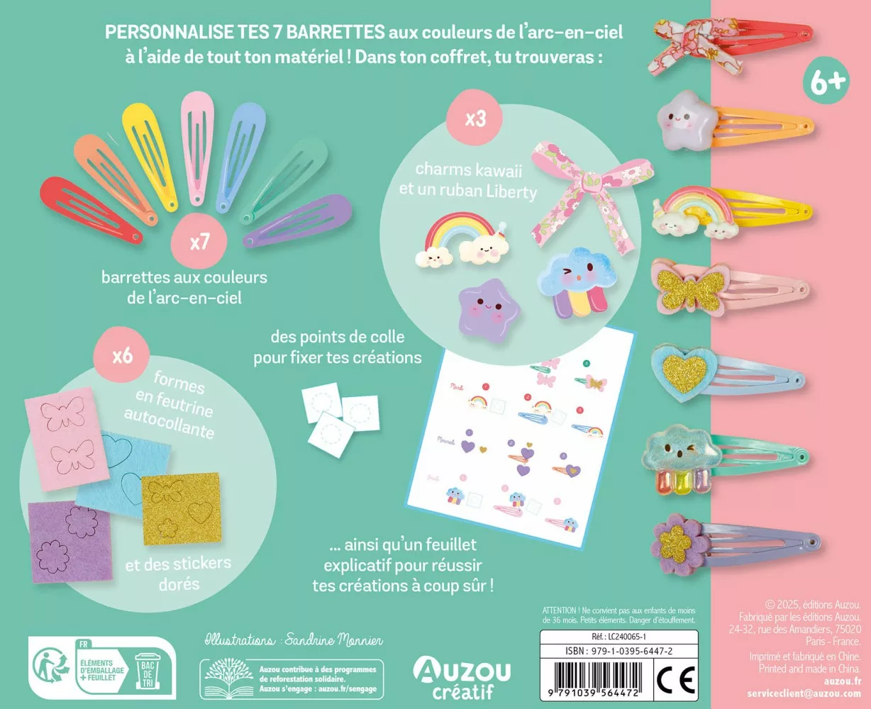 Mon semainier de barrettes arc-en-ciel – Image 3