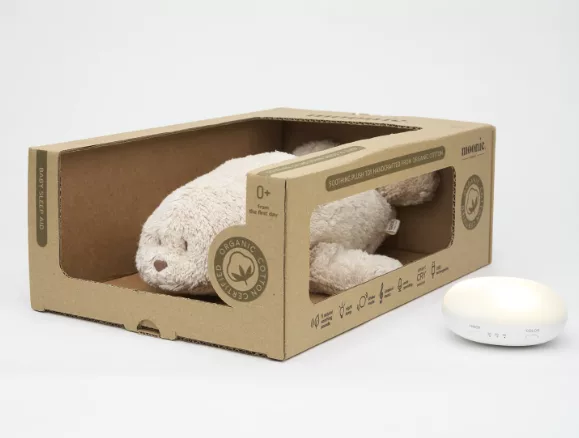 Moonie – Peluche blanc polaire phoque avec sons & lumières – Image 2