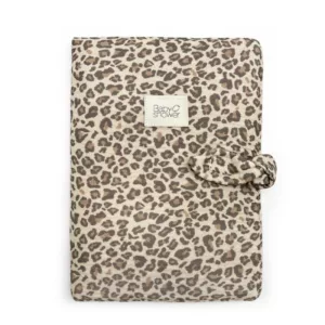 Protège carnet sante knot wild print - Léopard