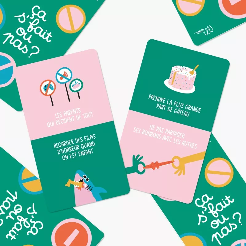 Jeu de cartes - Ça s'fait pas ! – Image 2