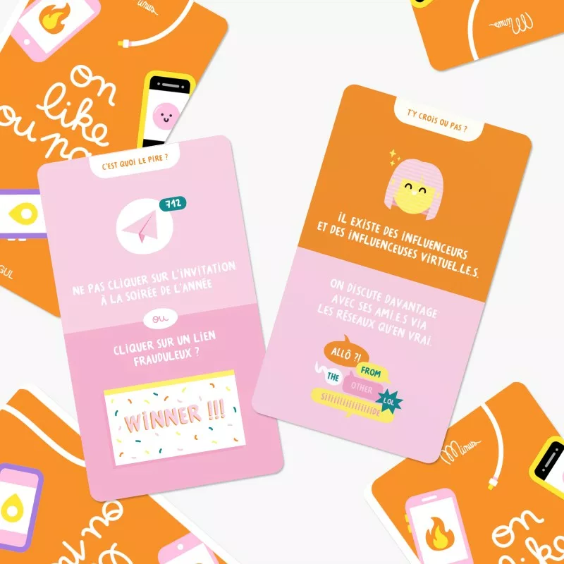 Jeu de cartes - On like ou pas ? – Image 3
