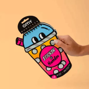 Carnet d'activités aux numéros - Bubble Tea