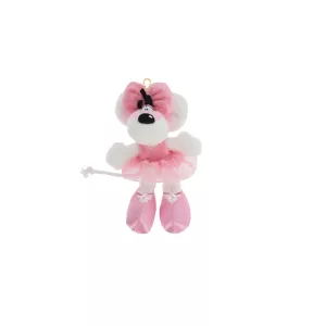 Porte clés peluche15cm -  Diddlina Ballerina