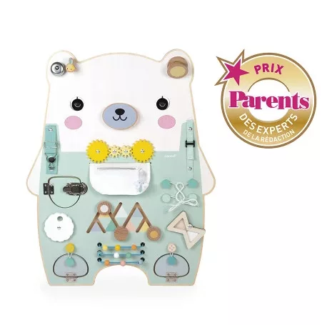 Busy-board Ourson en bois Pure