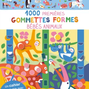 1000 Premières Gommettes Formes Bébés Animaux