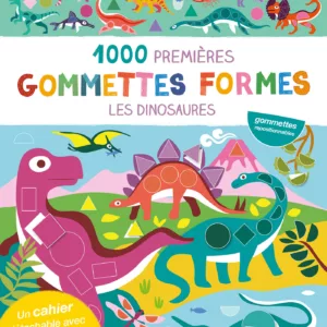 1000 Premières Gommettes Formes Dinosaures