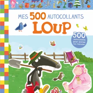 Mes 500 Autocollants - Loup
