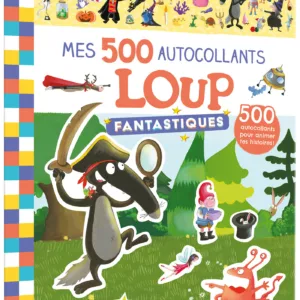 Mes 500 Autocollants Fantastiques Loup