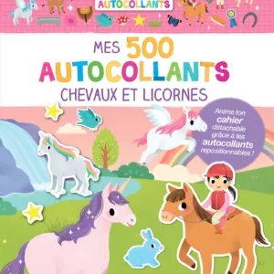 Mes 500 Autocollants Chevaux Et Licornes