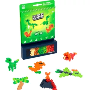 Puzzle By Number - Carnet D'Activités - Dinosaures - 125pcs