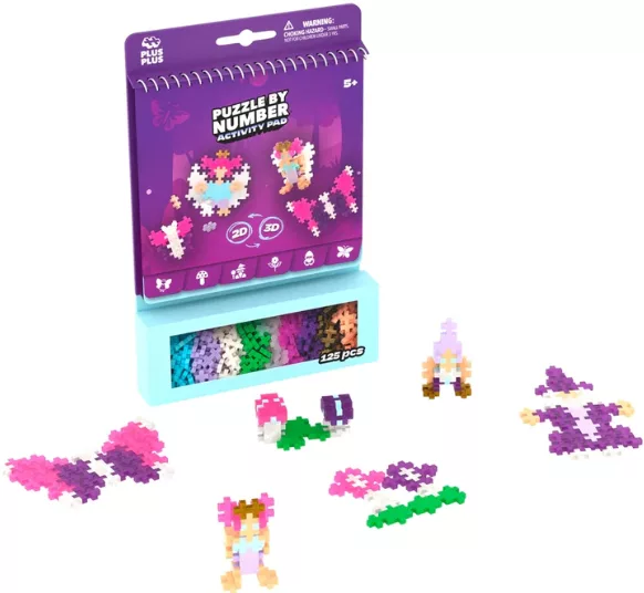 Puzzle By Number - Carnet D'Activités - 125pcs